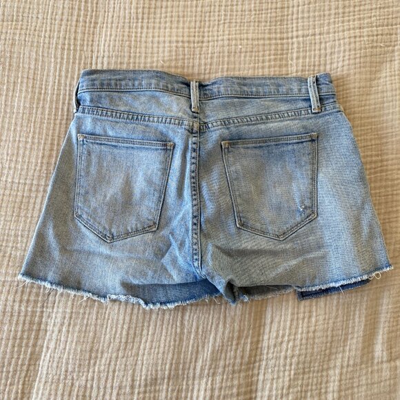 GAP - Authentic 1968 Destructed Denim Summer Shorts - Light Wash - 28 - Picture 5 of 6
